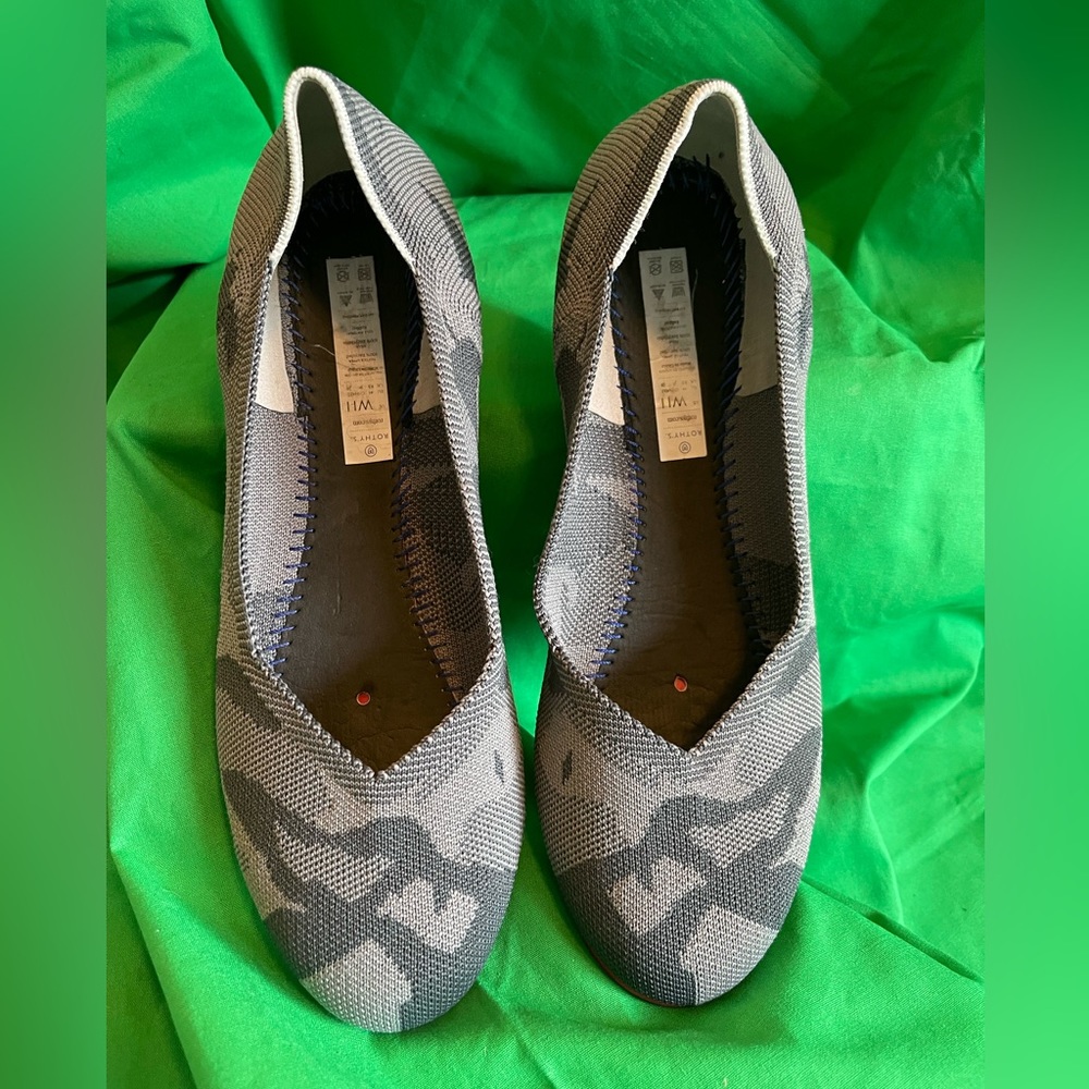 Rothy’s camo flat size 11